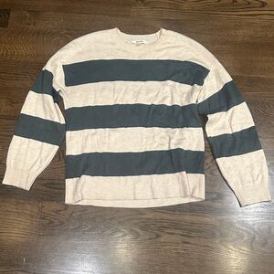 Splendid Cream Ribbed Sweater